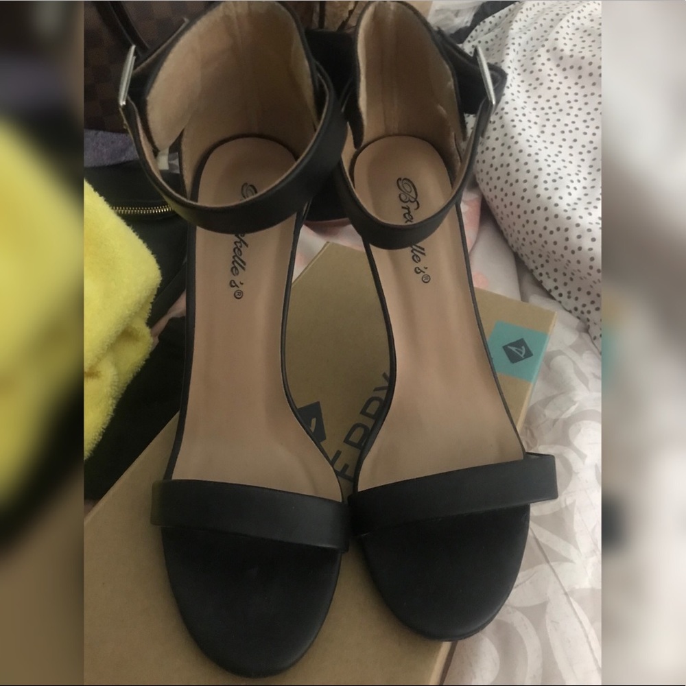 Black heels